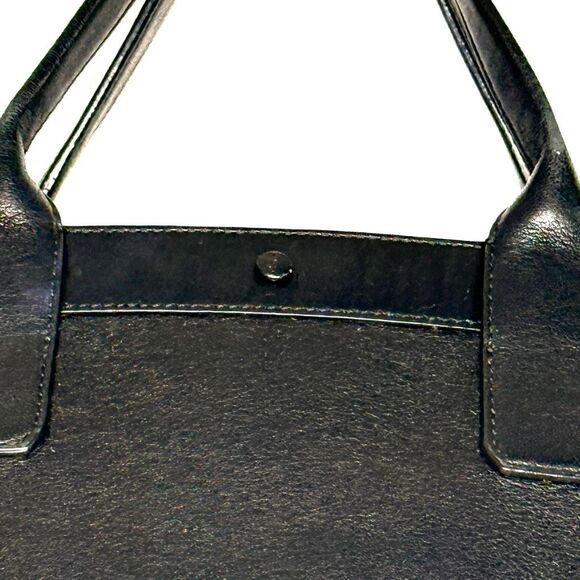 Chloé Alison East-West Tote – Pony Hair & Black Leather – Cream/Black - Picture 7 of 13